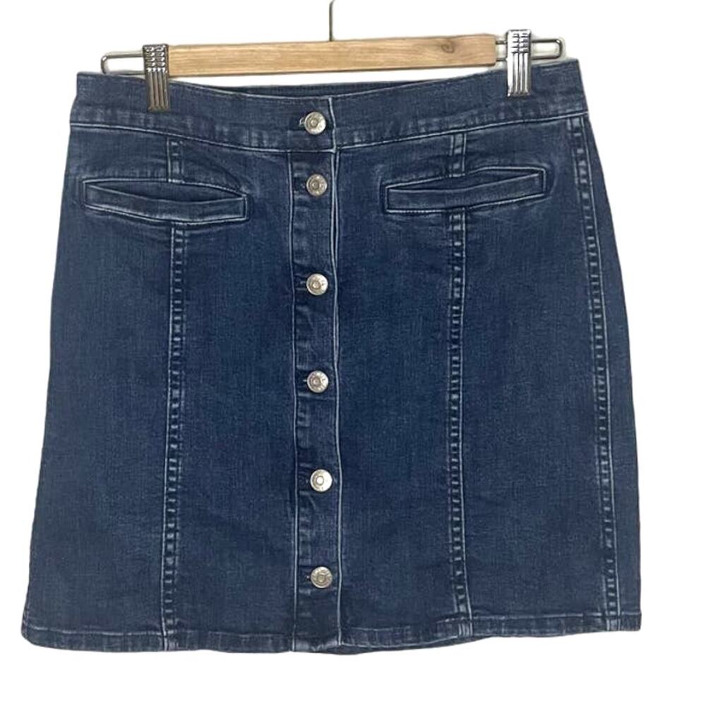 Madewell Denim mini skirt SZ 27 - Picture 1 of 6